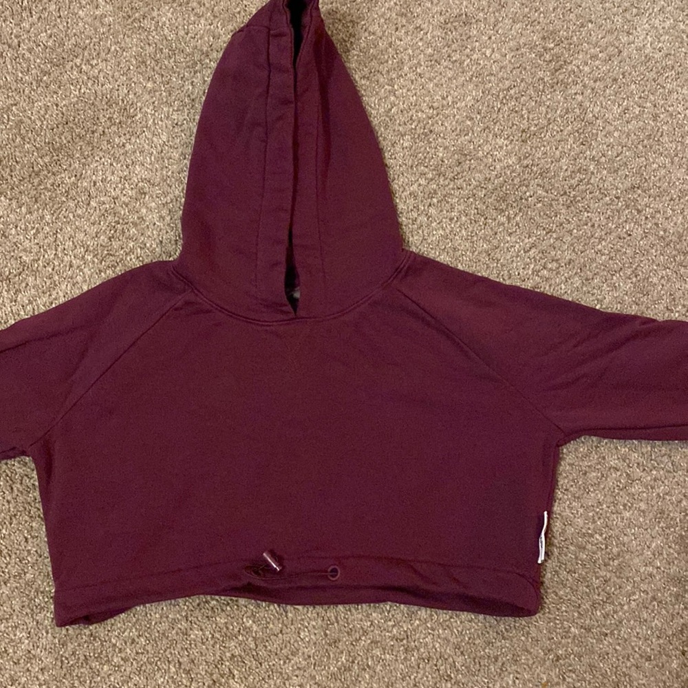 Gymshark crop top hoodie